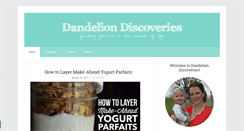 Desktop Screenshot of dandeliondiscoveries.com